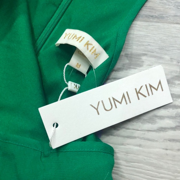 Yumi Kim So Social Emerald Green NEW Dress Medium - Picture 5 of 7